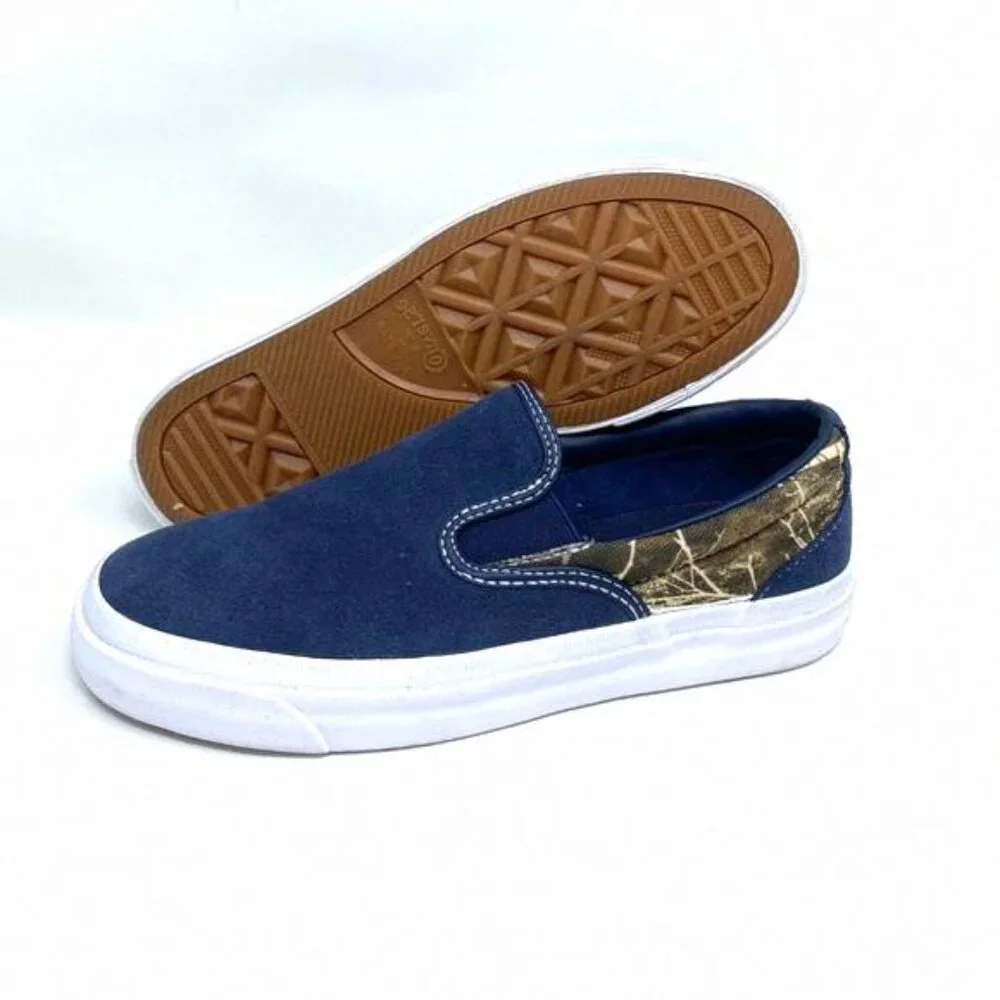 💖MEGA SALE💖CONVERSE Women's ONE STAR CC SLIP 168666C Canvas Blue Obsidian